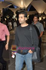 Karan Johar spotted at Mumbai International Airport on 27th May 2010 (4).JPG